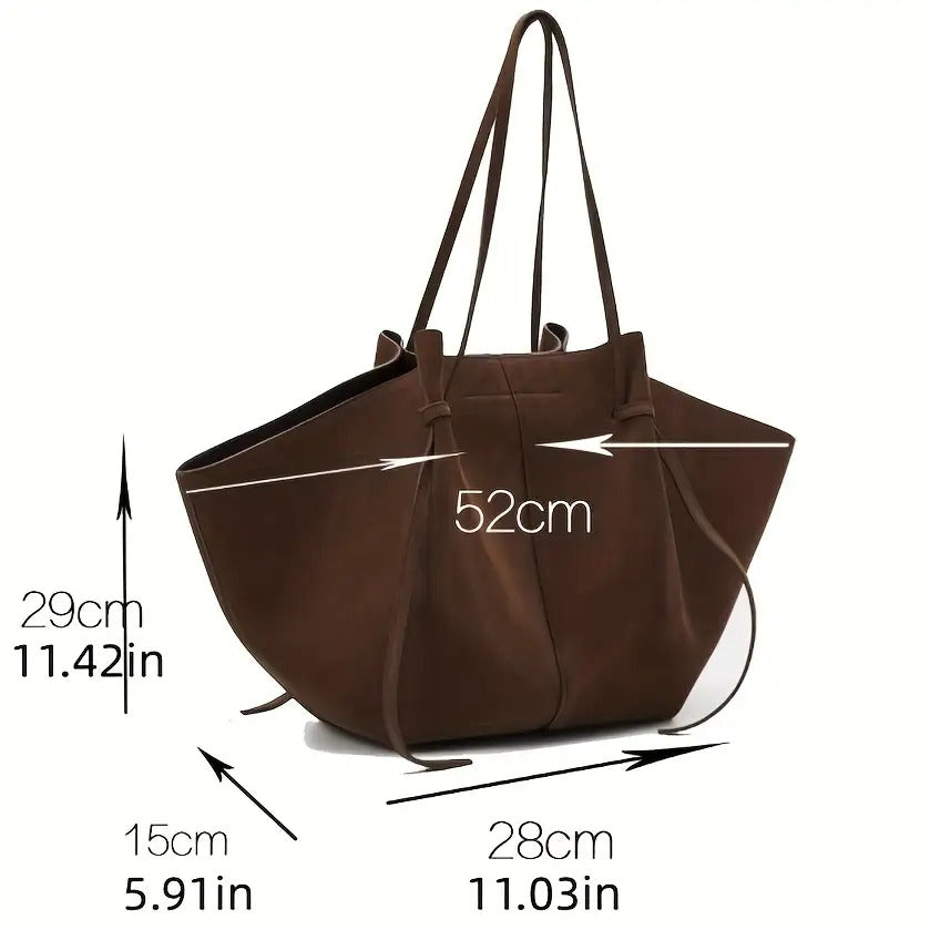 Matte Winged Bag, High-End Underarm Purse, French Niche Teenager'S Tote, Versatile Shoulder Backpack for Daily Use and Travel, Perfect Gift for Girlfriend or Mother, For Teenager, For Teenager