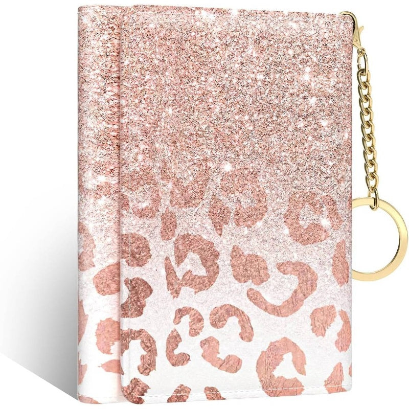 Women's Slim RFID Blocking Wallet - Pink Small Credit Card Holder with 7-Slot ID Window, Non-Washable Compact Purse for Cash & Cards, Slim Fit Everyday Carry