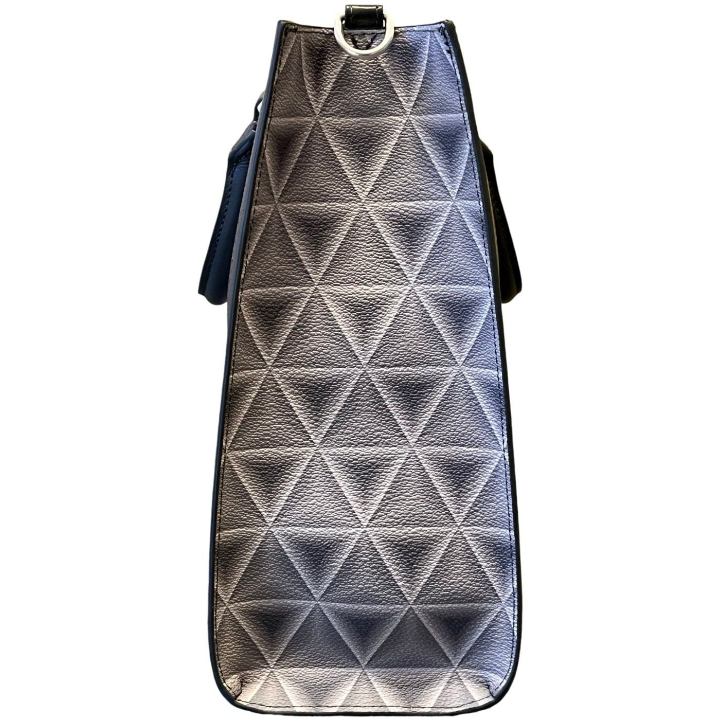 Revemoire Large Grey Leather Tote Bag