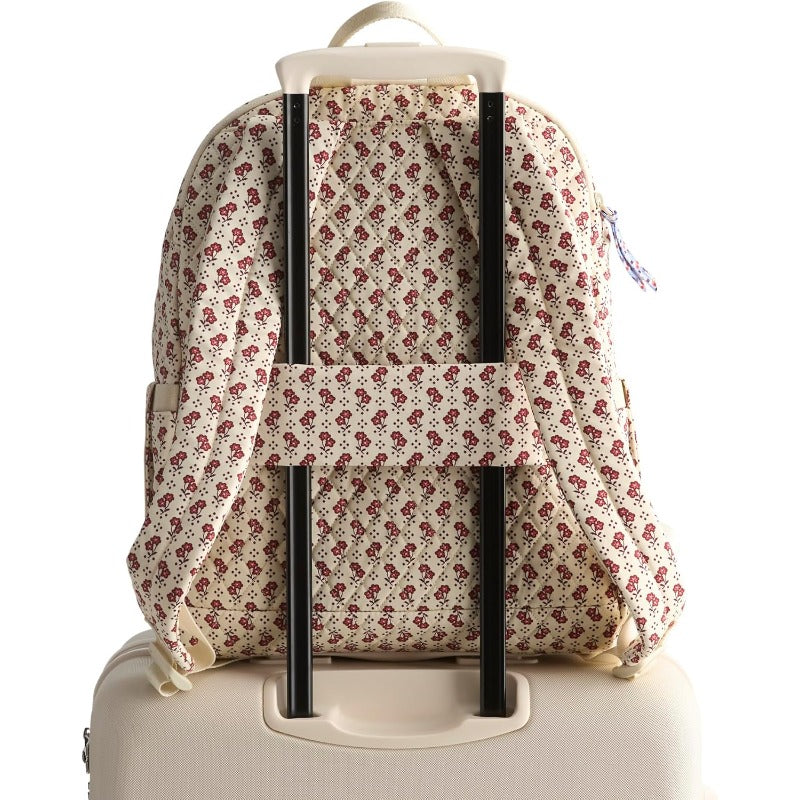 Women'S Premium Bancroft Backpack Bookbag Rachel Ditsy One Size | Nylon Material, Mixed Color, Magnetic Closure, Hand Wash Only