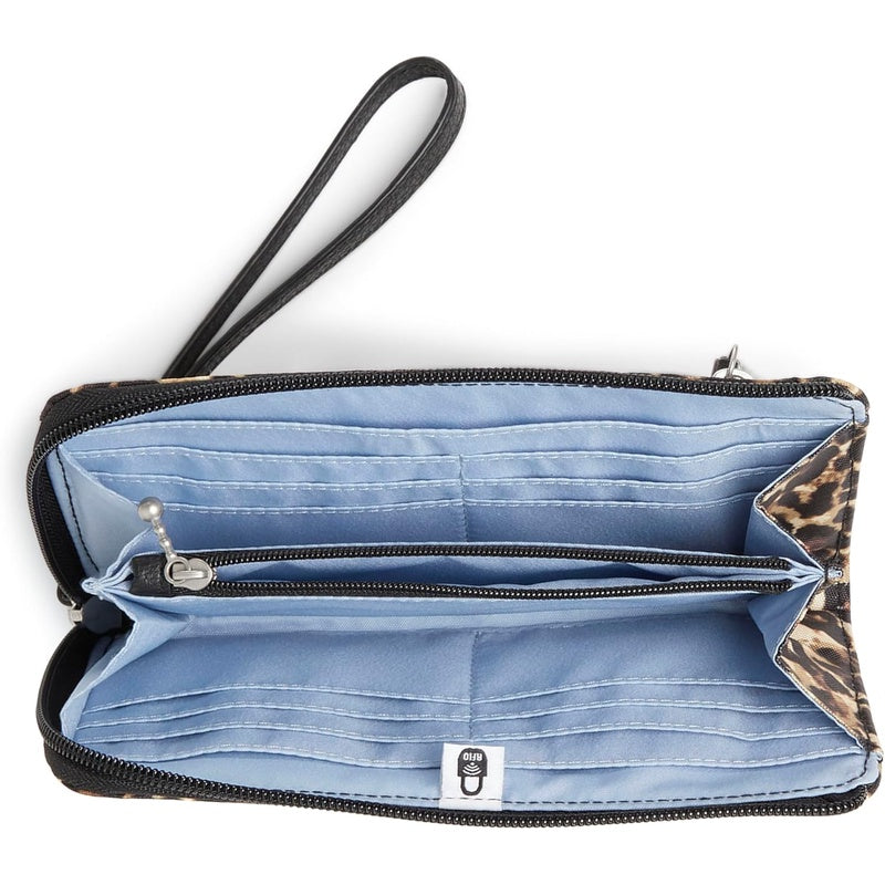 Womens Wallet for Daily Use with Zip Around Design