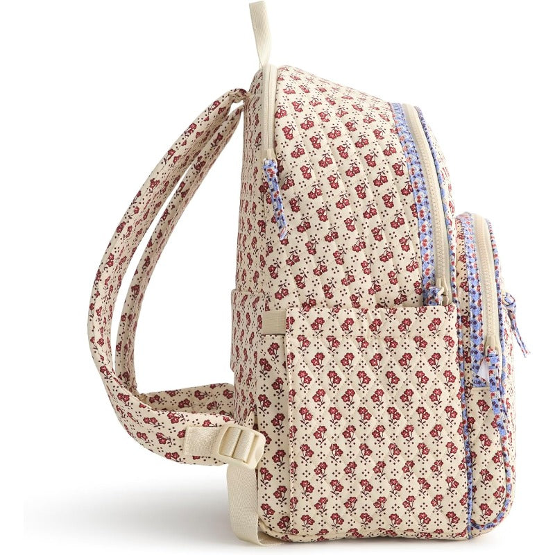 Women'S Premium Bancroft Backpack Bookbag Rachel Ditsy One Size | Nylon Material, Mixed Color, Magnetic Closure, Hand Wash Only