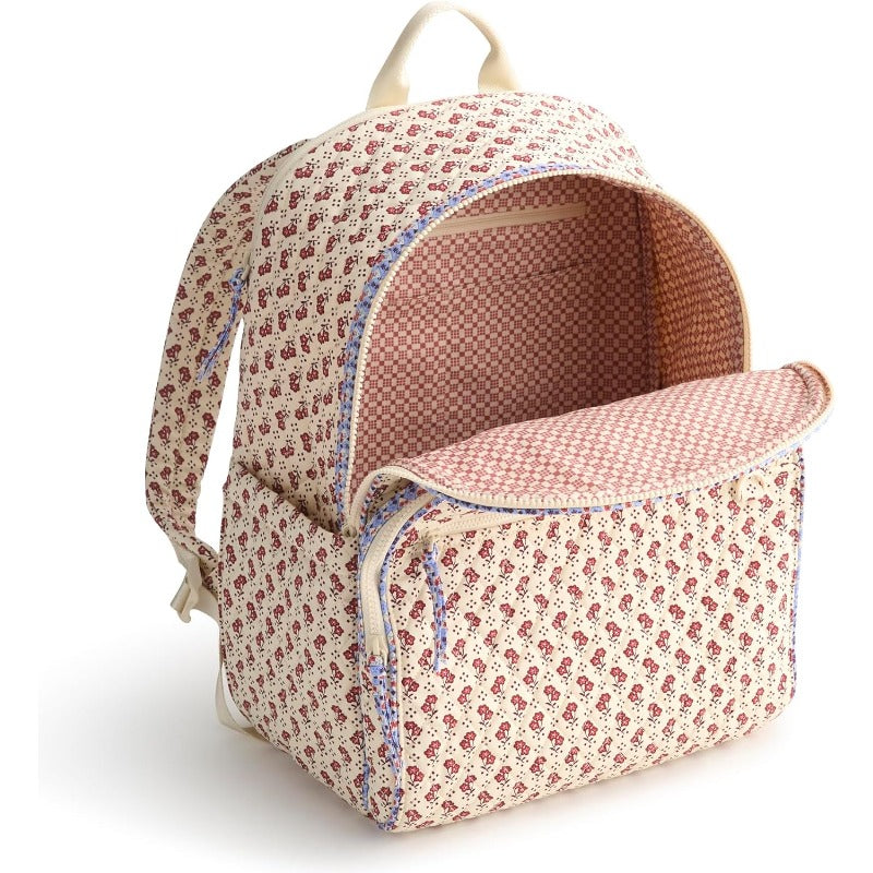 Women'S Premium Bancroft Backpack Bookbag Rachel Ditsy One Size | Nylon Material, Mixed Color, Magnetic Closure, Hand Wash Only