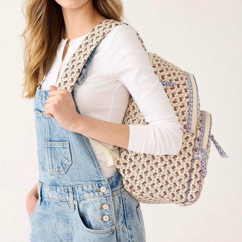 Women'S Premium Bancroft Backpack Bookbag Rachel Ditsy One Size | Nylon Material, Mixed Color, Magnetic Closure, Hand Wash Only