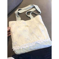 Tote Bag - Reusable Shoulder Blue Cute Tote Bag for Women Lady Casual Vacation, Shopping, Work, Gym
