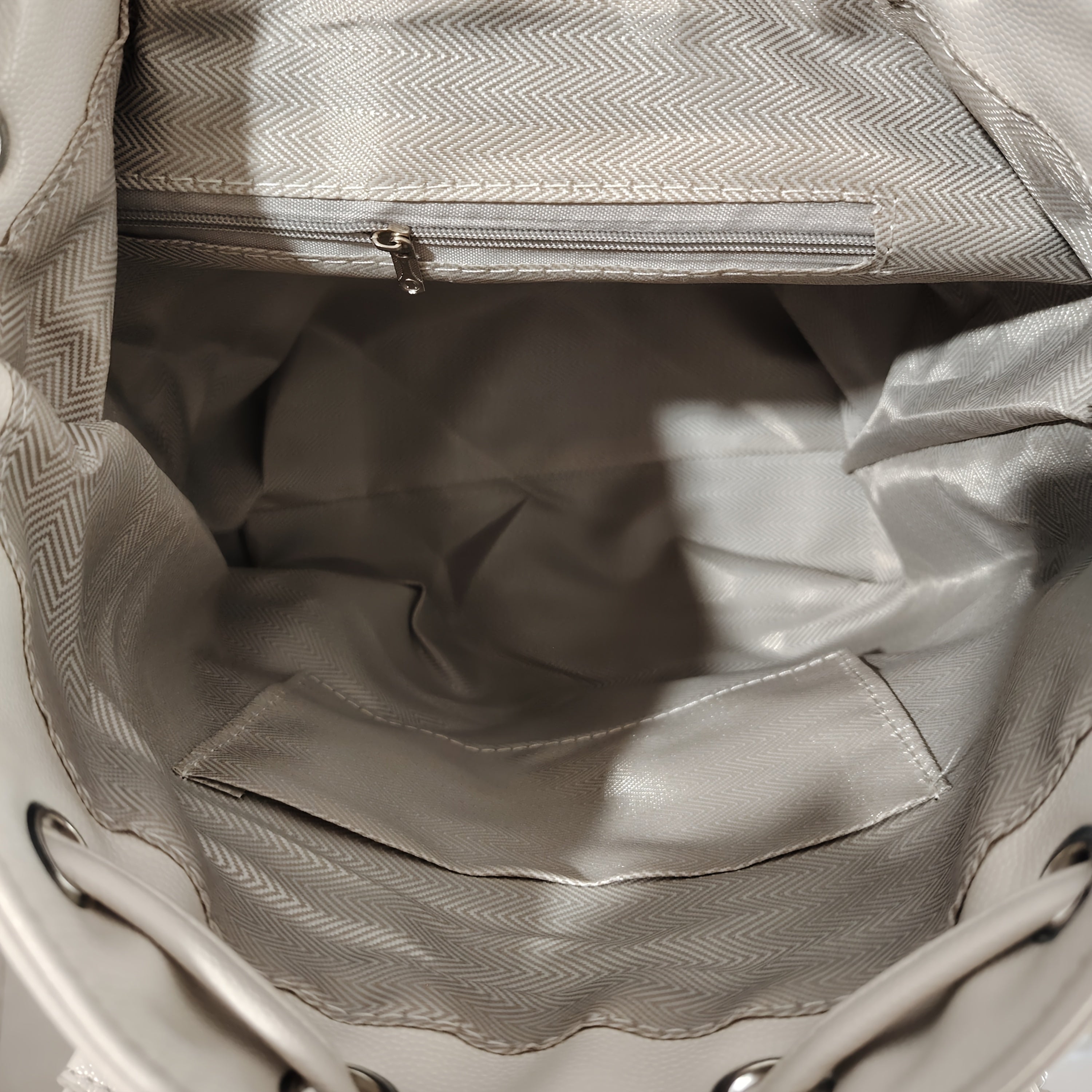 Chic Backpack Chic Lightweight Women's Korean Style Backpack | Two-Pocket Design, Adjustable Straps, Black, Casual Daypack